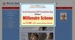 Desktop Screenshot of bharatbank.com
